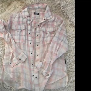 Hudson long sleeve button down